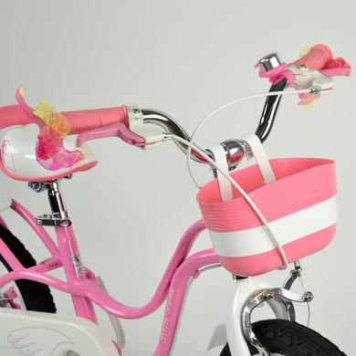 Велосипед RoyalBaby LITTLE SWAN 14", OFFICIAL UA, рожевий