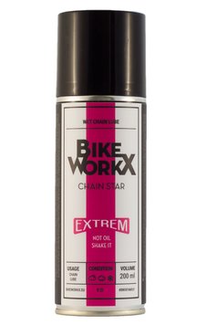 Мастило для ланцюга BikeWorkX Chain Star Extreme спрей 200 мл