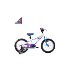 Велосипед Ghost POWERKID 16" ,бело-сине-розовый, 2019