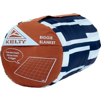 Kelty ковдра Biggie Blanket gingerbread retro-stripes