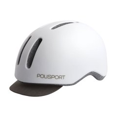 Шлем POLISPORT Commuter M (54-58 см) белый In-Mold