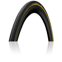 Покрышка Continental Ultra Sport III 28" (700 x 25C) черно/желтая, складная, skin