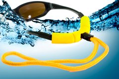 Шнурок-поплавок для окулярів НеМуМу жовтий