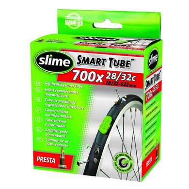 Камера Slime Smart Tube 700 x 28-32 мм FV з герметиком