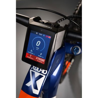 Велосипед Haibike Flyon XDURO AllTrail 5.0 i630Wh 11 s. NX 19 HB blue / white / orange sz M