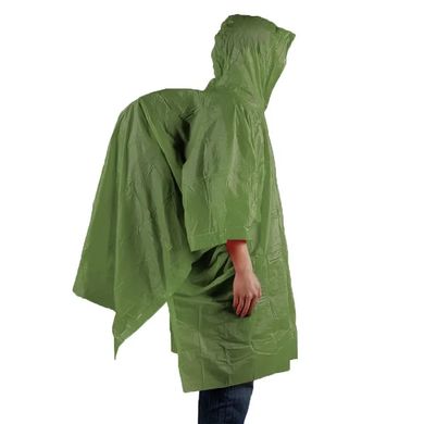 Пончо AceCamp Vinyl Rain Poncho green