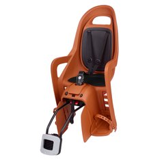 Детское кресло заднее POLISPORT Groovy Maxi RS+ на подседельную трубу 9-22 кг, коричневое