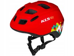 Шлем детский KLS Zigzag new красный S (49-53 cм)