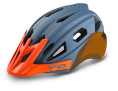 Шлем R2 Wheelie синий/оранжевый матовый M (56-58 см)