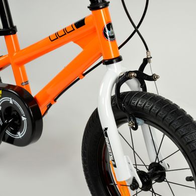 Велосипед RoyalBaby FREESTYLE 14", OFFICIAL UA, помаранчевий